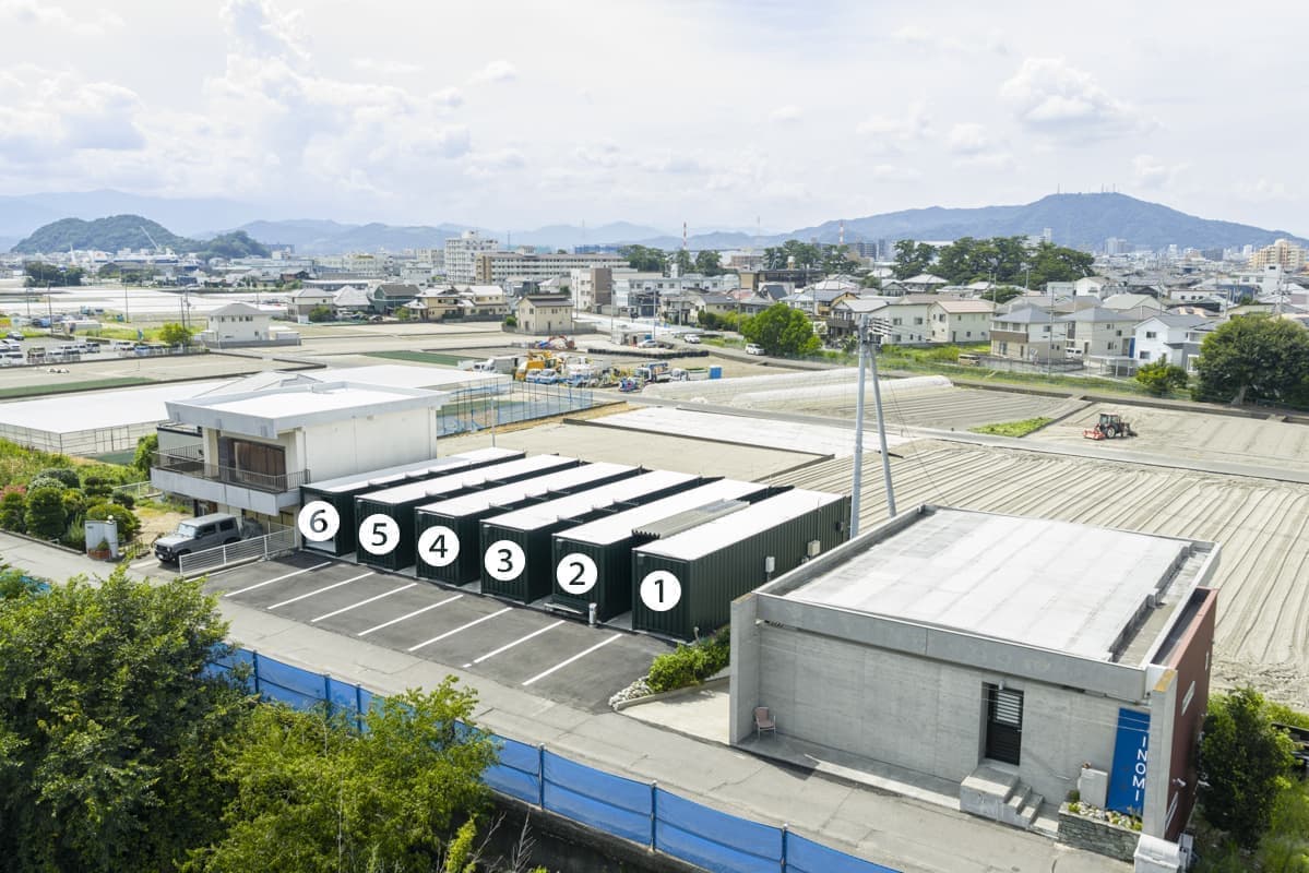 一号棟から六号棟